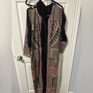 Hussain Rehar 4 Piece Casual Pret Pakistani Designer Size Large